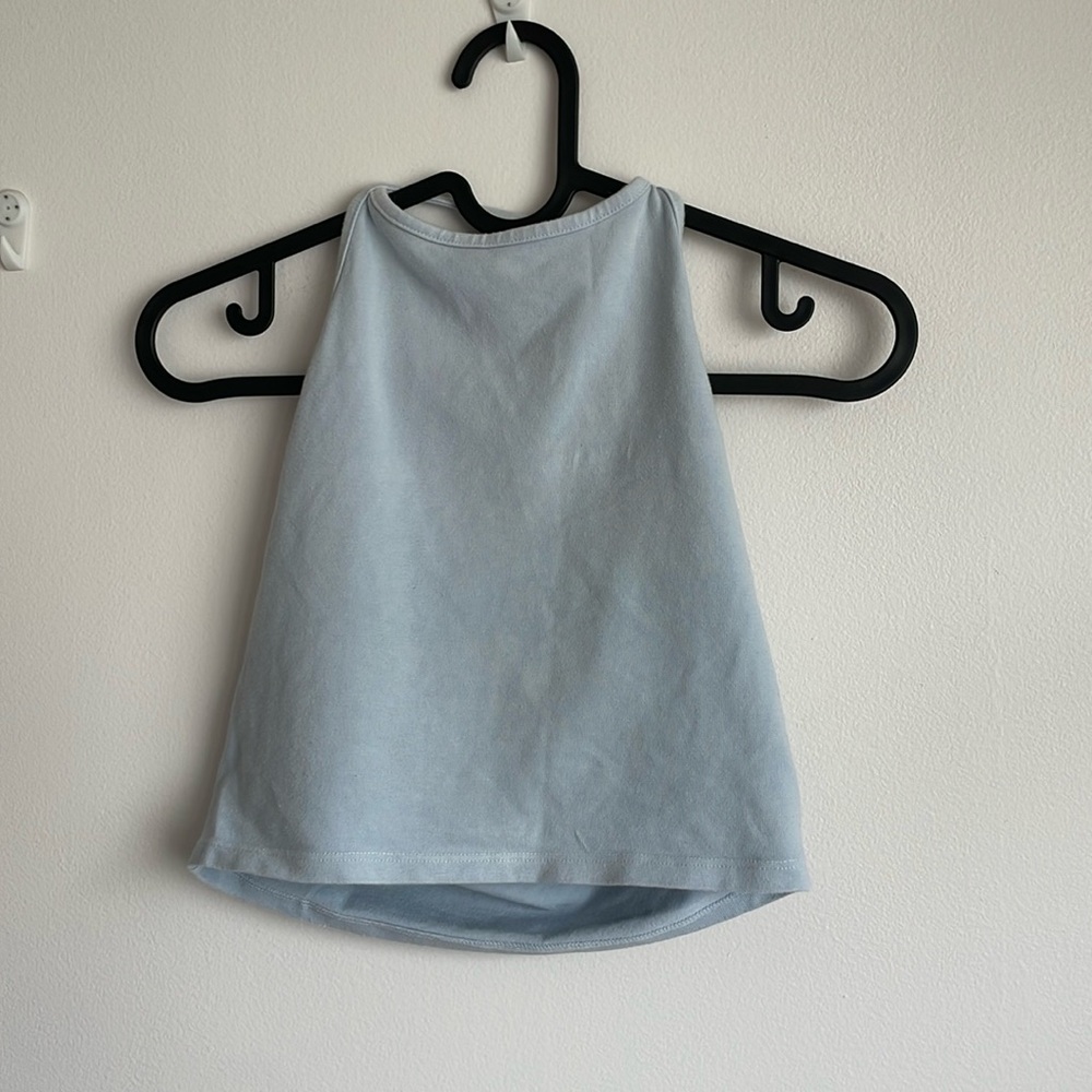 Blue Halter top - Brandy Melville